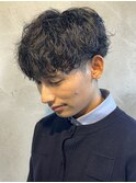 シャドウパーマメンズパーマメンズマッシュ群馬高崎韓国パーマ