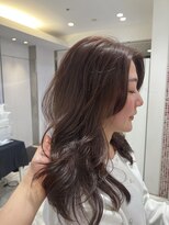 アピッシュ ギンザ(apish ginza)&nbsp;ラベンダーベージュ韓国パーマ柔らかヘアデジタルパーマ