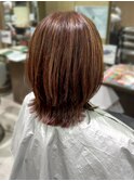 【髪質改善】艶めきショコラボブ