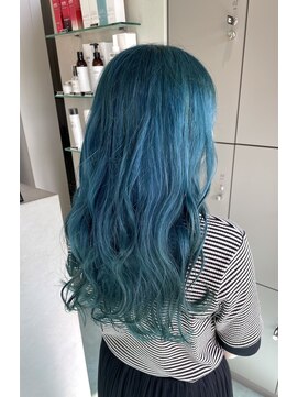 エイト 沖縄豊崎店(EIGHT toyosaki) 【EIGHT 豊崎】お客様スタイル_ウチナーブルー