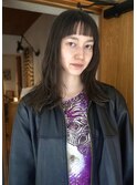 オン眉ロングhair