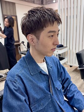 アイヴィー 池袋(IVY) 池袋アップバングベリーショート◎[池袋メンズ美容室］