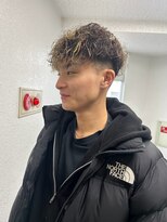 キング 高槻(K!ng) 縮毛矯正髪質改善ハイライトレイヤーカット枚方美容室エクステ