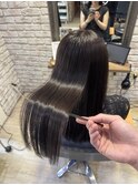 美髪グレージュ