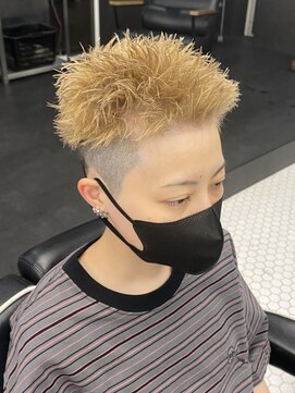 リプレイ 草津店(RIPLAY) サーフカール/スパイキーショート/ブルーブラック/草津