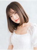 ナチュラルショートボブ