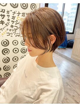 シャンプーボーイ 佐賀(SHAMPOO BOY) 大人ショートボブ×丸みショート×ミニボブ  20代30代40代