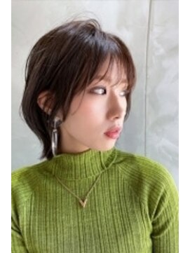 ヘアーアンドメイク サワ 天神店(Sawa) ショートボブスタイル