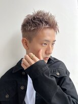 トルネード(TORNADO)&nbsp;メンズベリーショートハイトーンスパイキーショートK20250728R