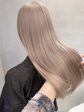 ペレ アネックス 大阪梅田茶屋町店(PELE ANNEX) くびれヘア/アプリコットオレンジ/ハイライトカラー/梅田