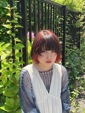 エイト 福岡天神店(EIGHT fukuoka) ウルフカットインナーカラー