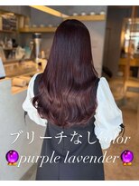 ミー(mii)&nbsp;【mii】ブリーチなしパープルカラー
