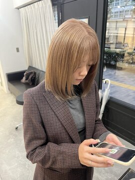 ノエル 池袋店(noel) 【noel】manami×ミルクティーベージュ