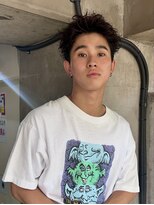 ヒュージ 表参道(huge)&nbsp;スパイキーショート/メンズカット/メンズパーマ/レイヤー/メンズ