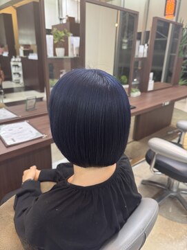 ウィーブ 成田店(Weve) ミディアムヘア/暗めカラー/グランマッシュ/成田