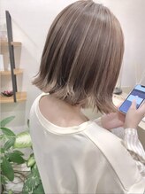 ノド(nodo.) 極細ベージュハイライト