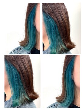 グルグル 新小岩店(GULGUL) 耳元で輝くイヤリングカラー「ターコイズ」で魅せる最旬スタイル