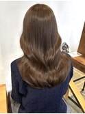 【haif】ブリーチなしで育てるベージュカラー