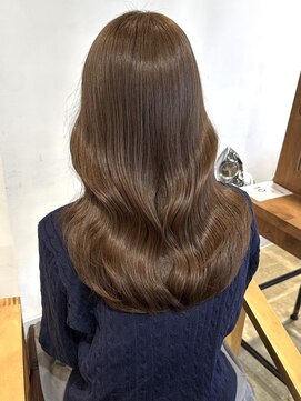 ハイフ(haif) 【haif】ブリーチなしで育てるベージュカラー