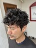 《メンズ限定》カット+パーマ ※眉カット付き