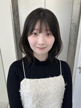 ビューナゴヤ 名駅(VIEW NAGOYA) レイヤーカット/外ハネレイヤー/ミディアムレイヤー/前髪カット