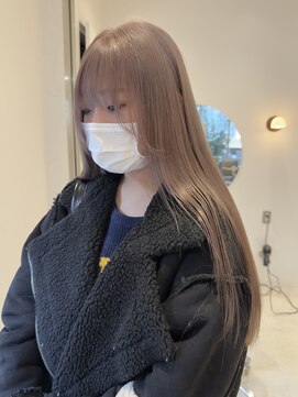 スタン 渋谷(Stam) ミルクティーグレージュ［ベージュ/ラベンダー］