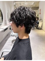 アム(amu)&nbsp;長さを残したシャドウパーマ