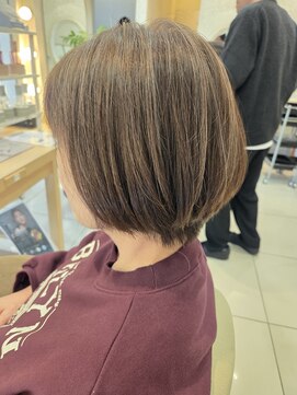 ミーサ(MYSA) 白髪ぼかしハイライト グレージュカラー