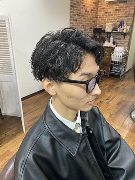 レアヘアー(lea hair) 縦落ちパーマ