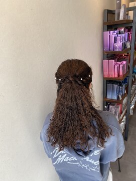 シモン(SIMON) ハーフアップ/半田/知多/半田美容室/知多美容室