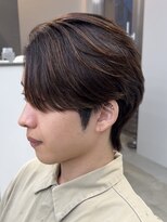 ガーデンタチカワネクスト(garden tachikawa next) 大人男子センターパート毛流れパーマニュアンスパーマ20代30代