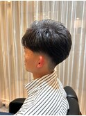 爽やかメンズフェードカット【カミケンオム/福島】