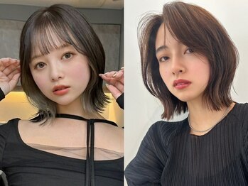 ラル 立川南口(lar)の写真/[口コミ高評価★]女性らしい柔らかなフォルムを表現したカットで、流行を抑えた似合わせスタイルに。