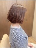 50代、柔らかボブ！