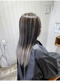 白髪ぼかしハイライトカラー