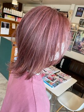 ヘア メイク ココ(hair make coco) ピンクベージュ★桜カラー♪♪