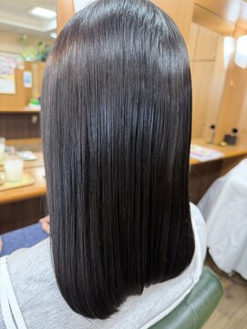 ヘアーウォーク 縮毛矯正カラー