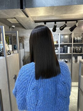 ノス 表参道(NOOS) 髪質改善イメチェンハッシュカット似合わせカットレッドブラウン