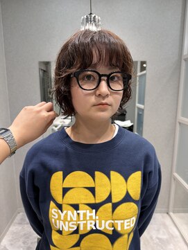 ファイブ ノーヴル カラット(5 Noble ct.) 【柚衣】伸ばしかけボブパーマ