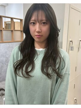 ロッカヘアエジェ(ROCCA hair eje.) ナチュラル韓国レイヤーセミロング