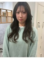 ロッカヘアエジェ(ROCCA hair eje.) ナチュラル韓国レイヤーセミロング