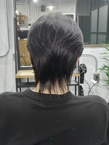 ガイ ラタン ウエスト(GUY lattan west)&nbsp;MEN'S/メンズウルフ/曲がる縮毛矯正/松戸駅/センターパート