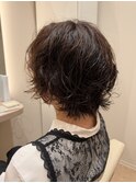 レイヤーボブパーマ