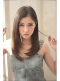 ☆ツヤ感重視☆顔周りスッキリ小顔ロング☆