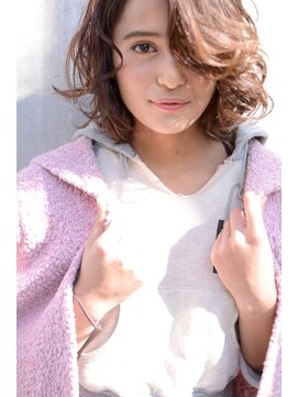 ミラバイグリーン(Mira by green) beige brown bob