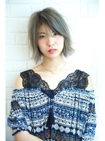 ルアウ ヘアアンドメイク(LUAU Hair&Make) ハイトーングレージュ(デザインカラー)