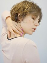 ソエル(soell) 【soell】パーマでニュアンスをだすショートボブ
