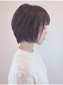 つやがみ×ナチュラル×愛されショートボブ