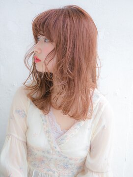 リリアン 青山(relian) ふんわりデジパベージュピンク