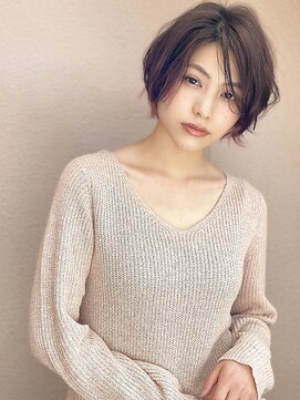 アグ ヘアー ワン 梅坪店(Agu hair one) 《Agu hair》おしゃかわ美人ショート